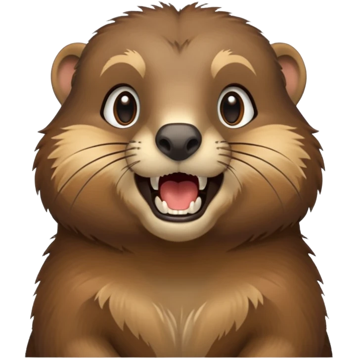 Murmeltier mit Zähnen emoji