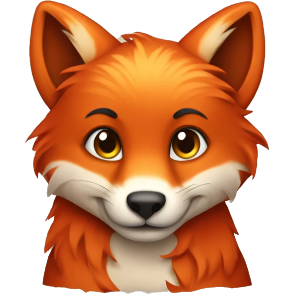 firefox in love emoji