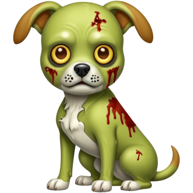 zombie dog full body emoji