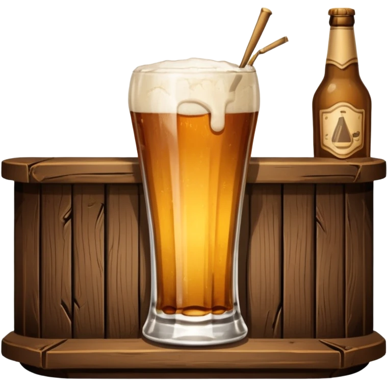 Speakeasy bar broken beer glass  emoji