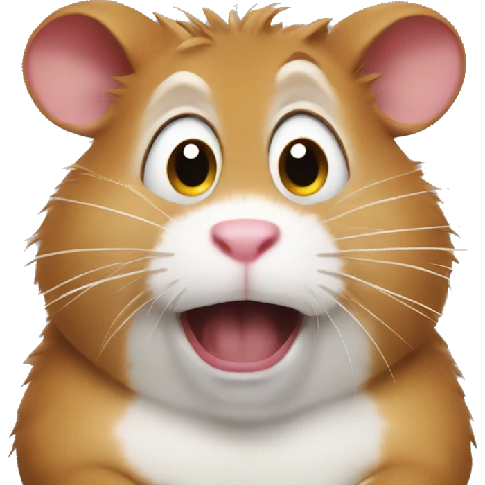 Very mad hamster  emoji