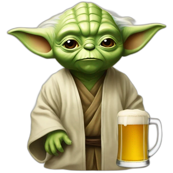 Yoda biere emoji