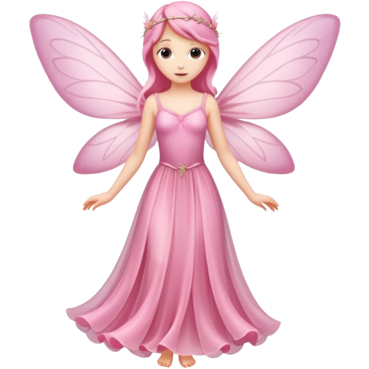 pink fairy emoji