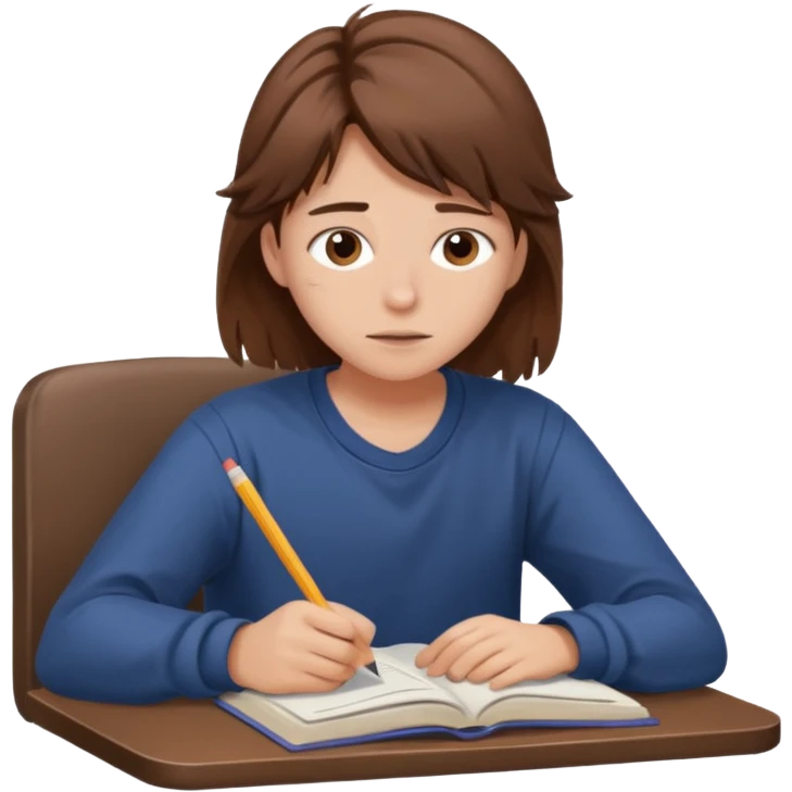 студент ленивый без дисциплины учится  emoji