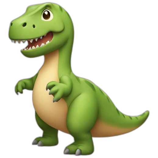 dinosaur-ojisan emoji