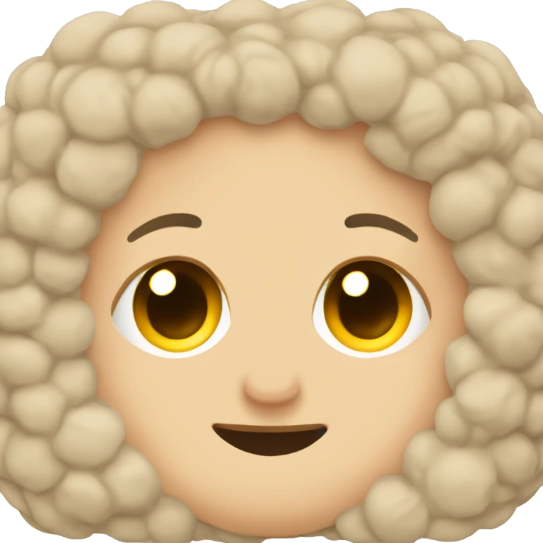 Beige kuscheldecke emoji