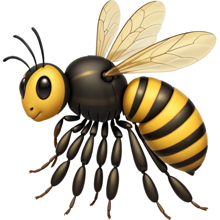 male bee side wya emoji