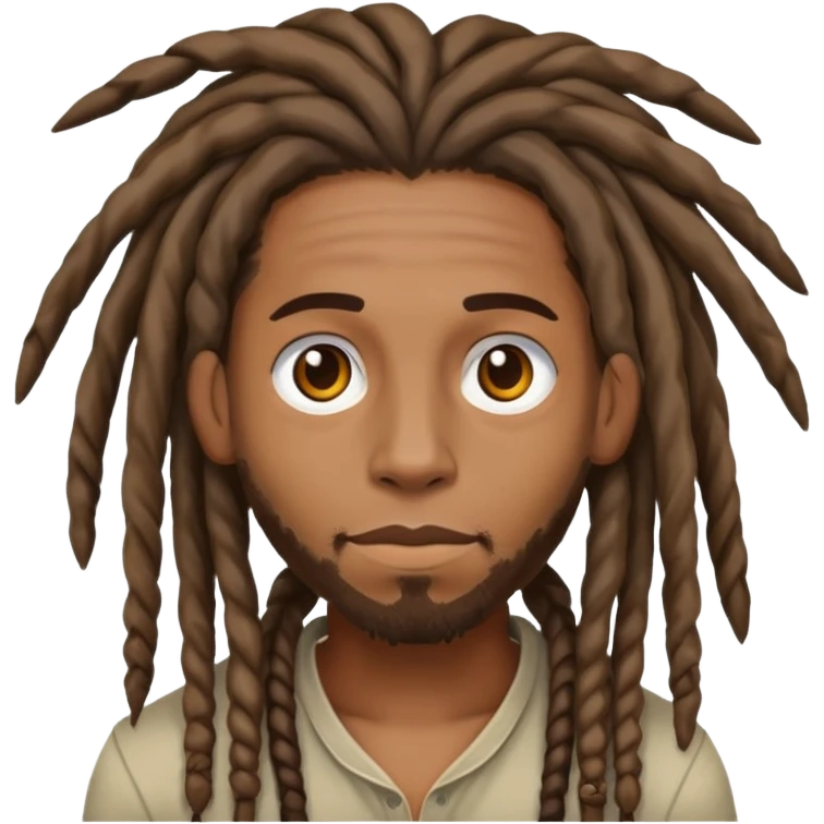 a male with dreads emoji