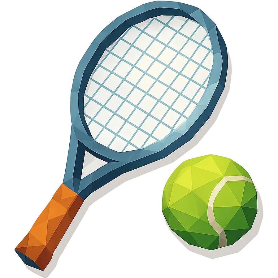 tennis racket and ball emoji