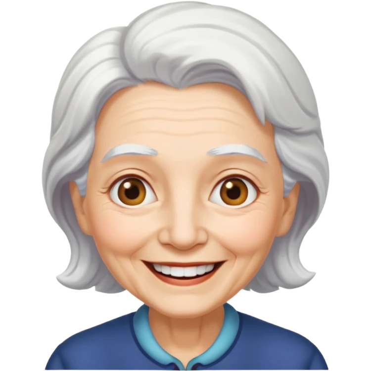 old lady retire emoji
