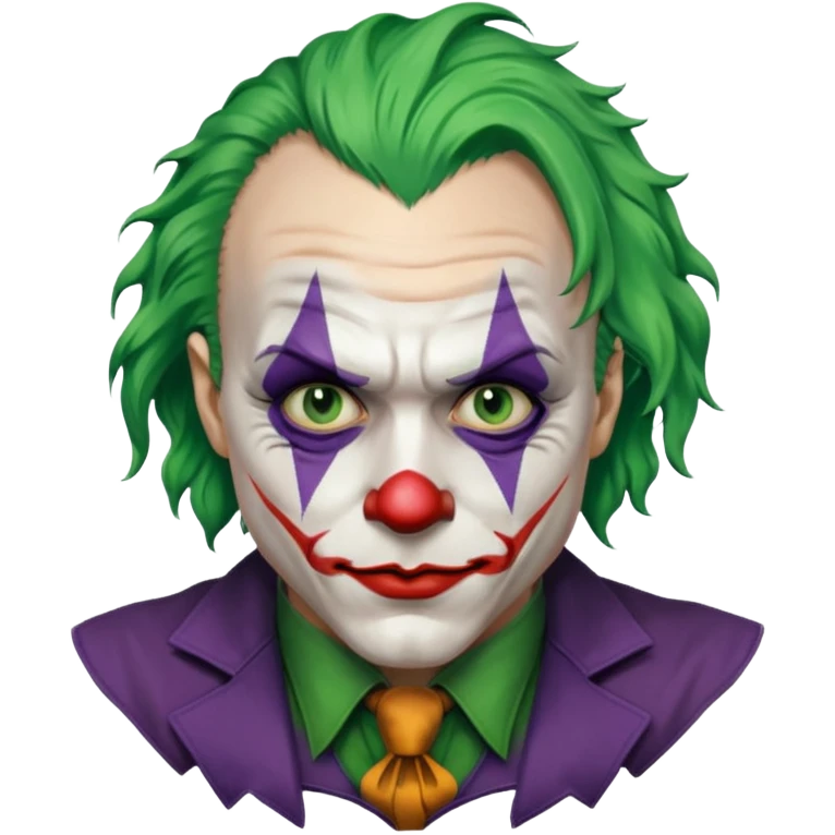 Heath ledger as the joker emoji