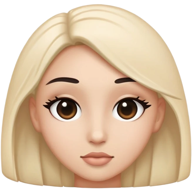 heart eyes but with black hearts emoji