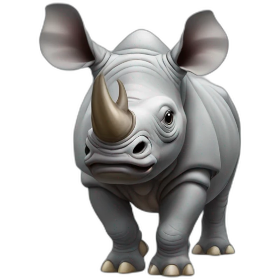rhino with wings emoji