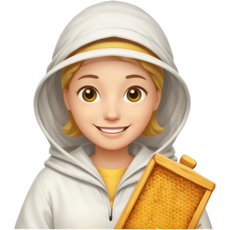 beekeeper white cloth emoji