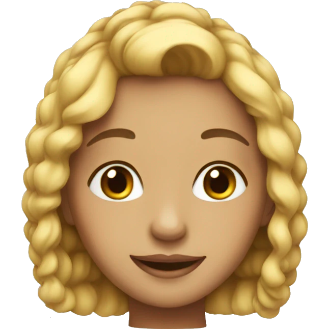 Pretty girl emoji