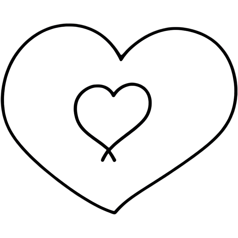 Wu-Tang Clan W symbol inside a heart emoji