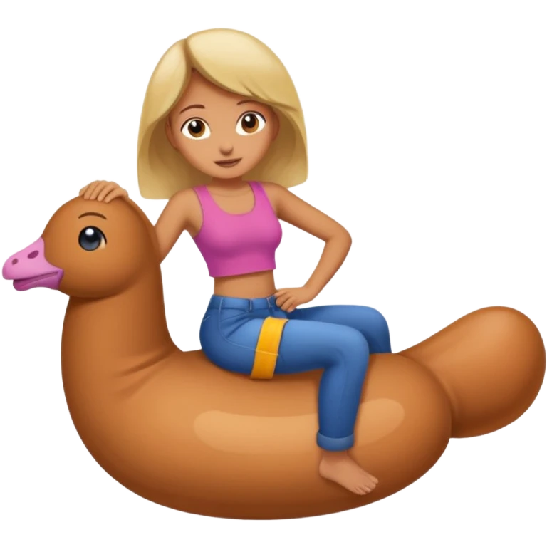 Girl riding dick emoji