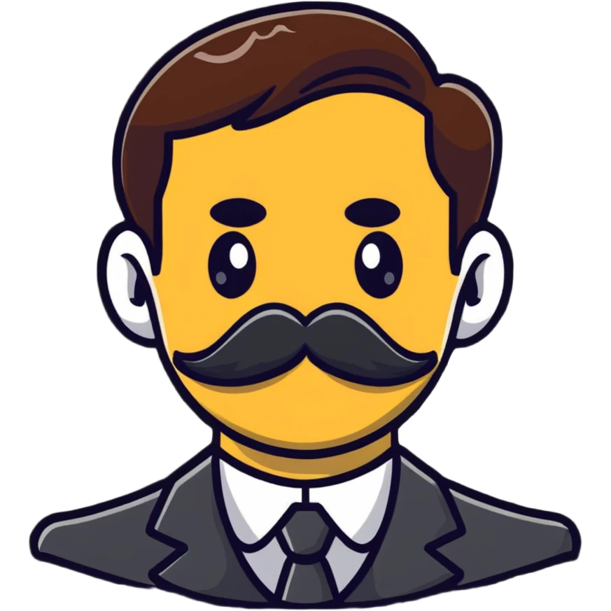 Mustache  emoji