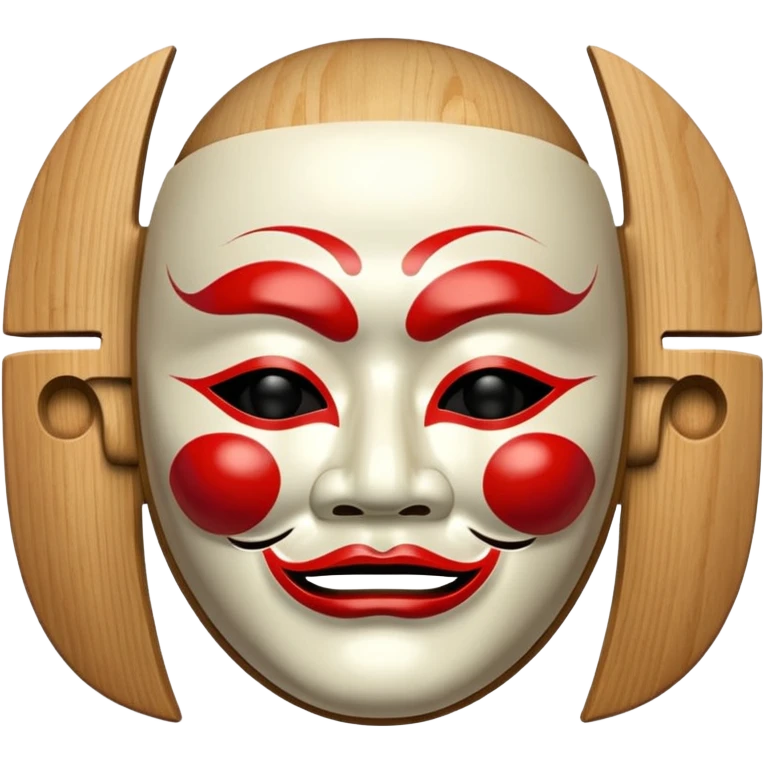 Japanese Noh Mask emoji