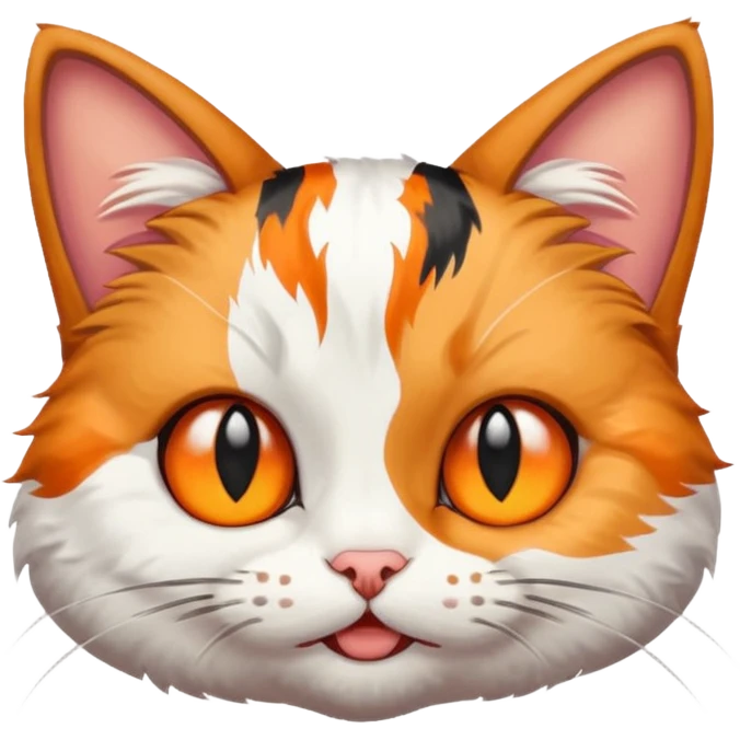 Cat rolling its eyes emoji