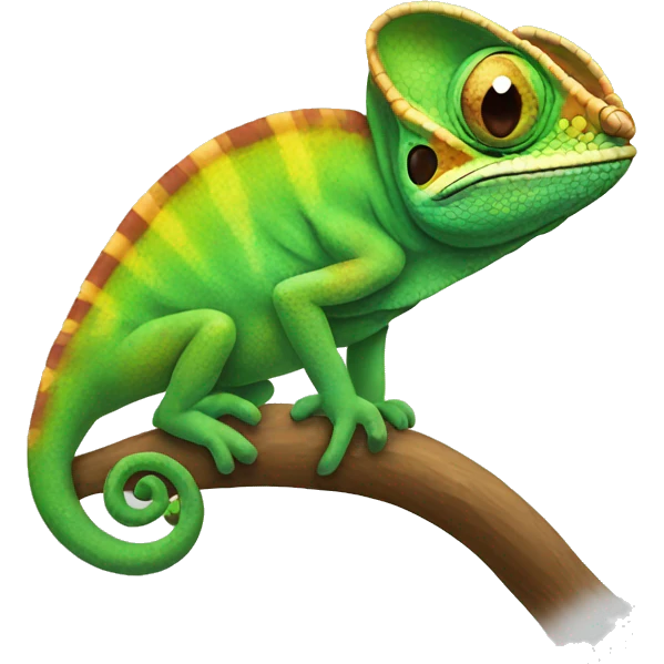 Chameleon emoji