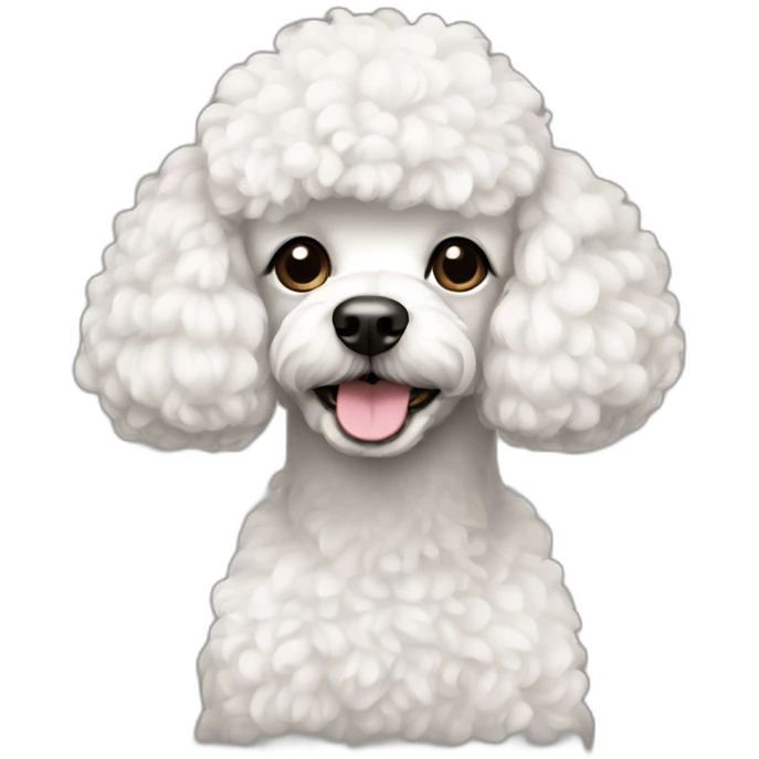tree french poodle emoji