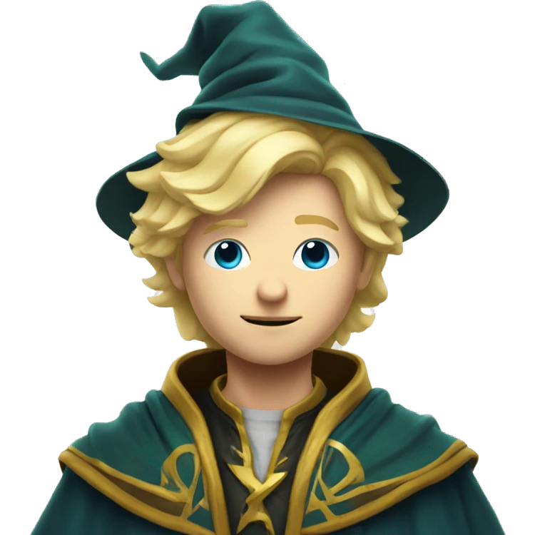 magic wizard blond boy emoji