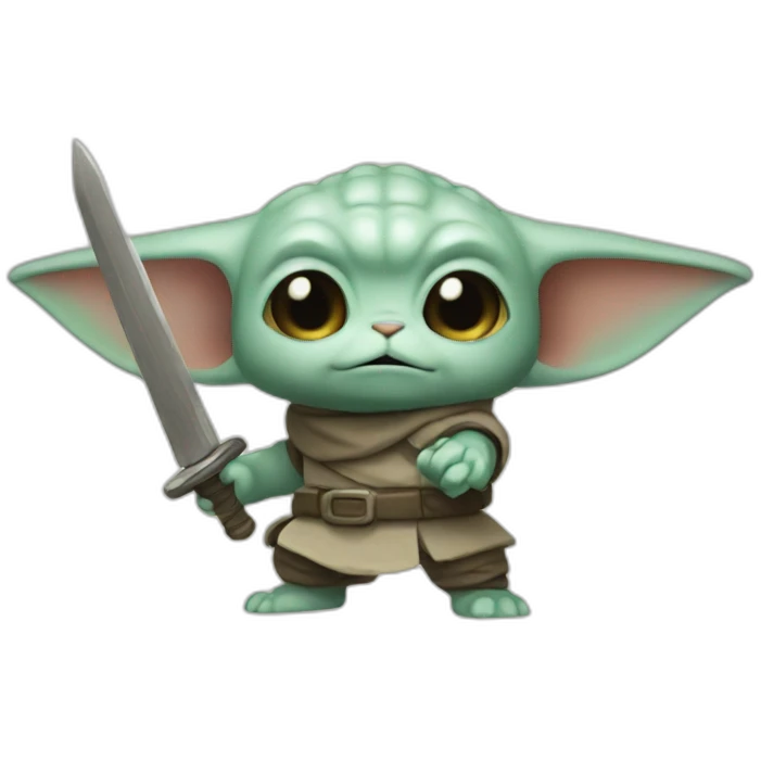 GROGU USE FORCE emoji