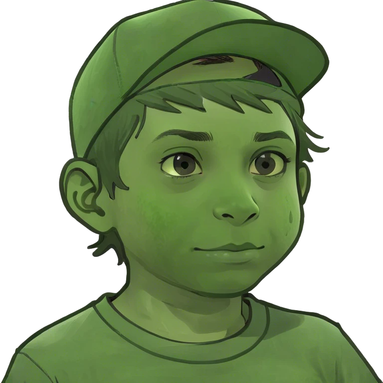 realistic portrait of a boy emoji