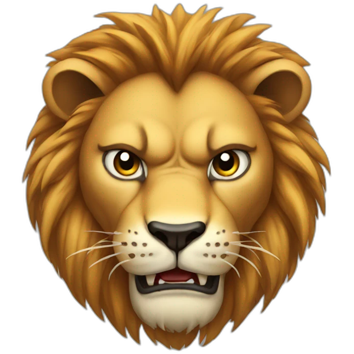 Angry Lion emoji