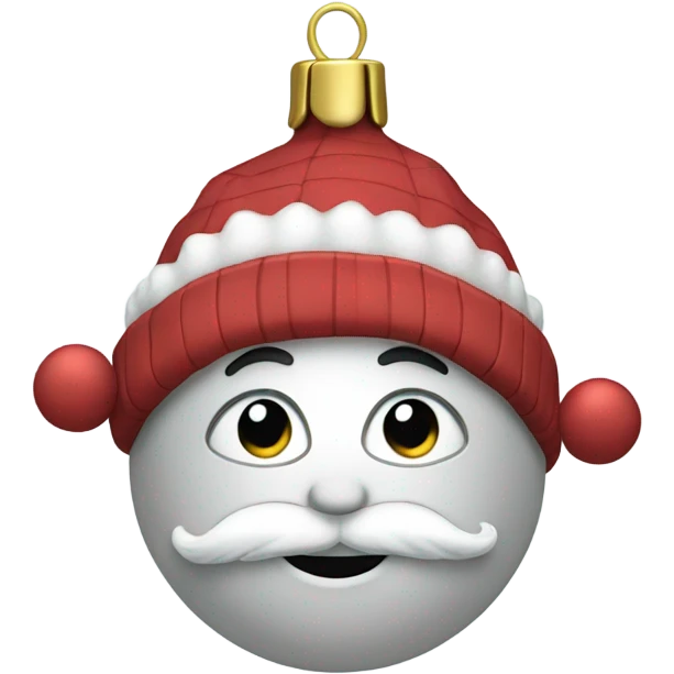 Winter ornament  emoji