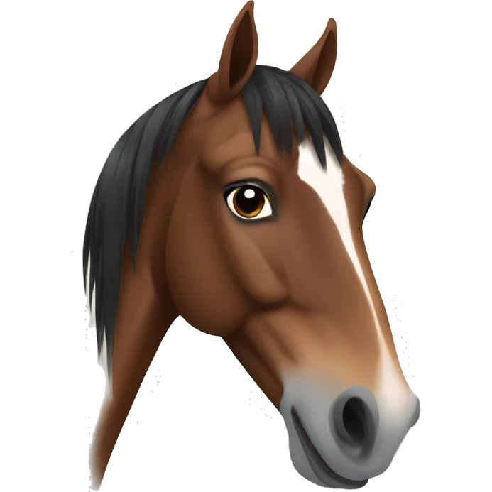 Braun horse  emoji