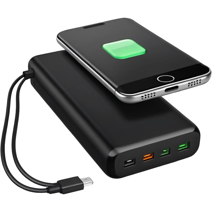 Power bank charger  emoji