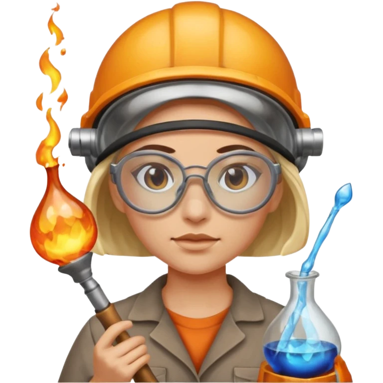 Glass Blower woman emoji