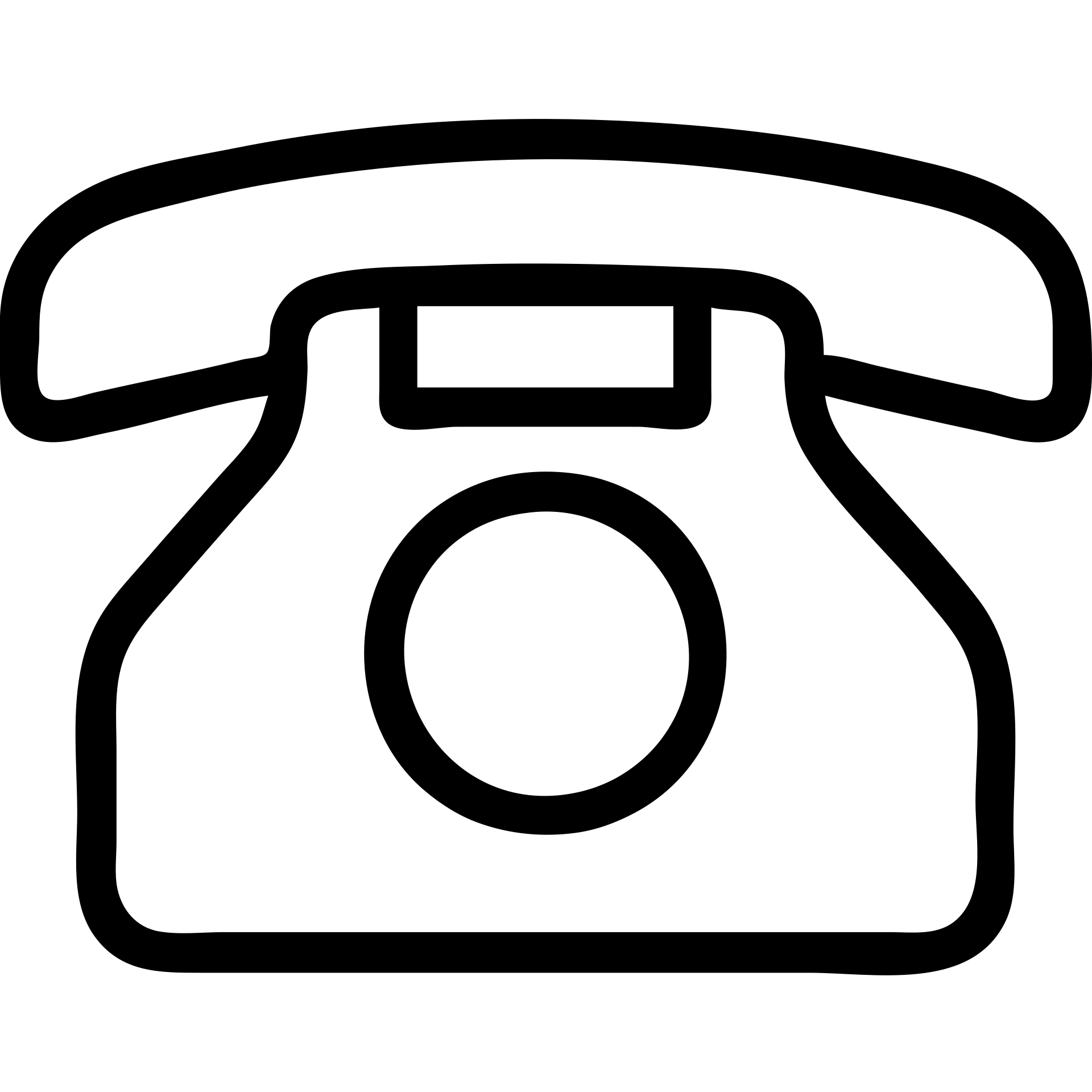black telephone, vintage phone emoji