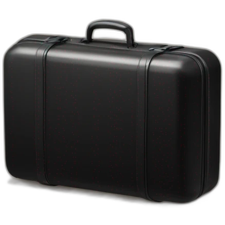 object-suitecase-black emoji