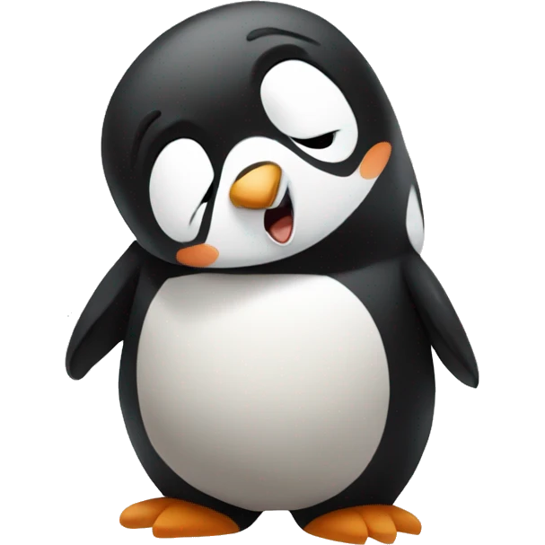 penguin loving panda emoji