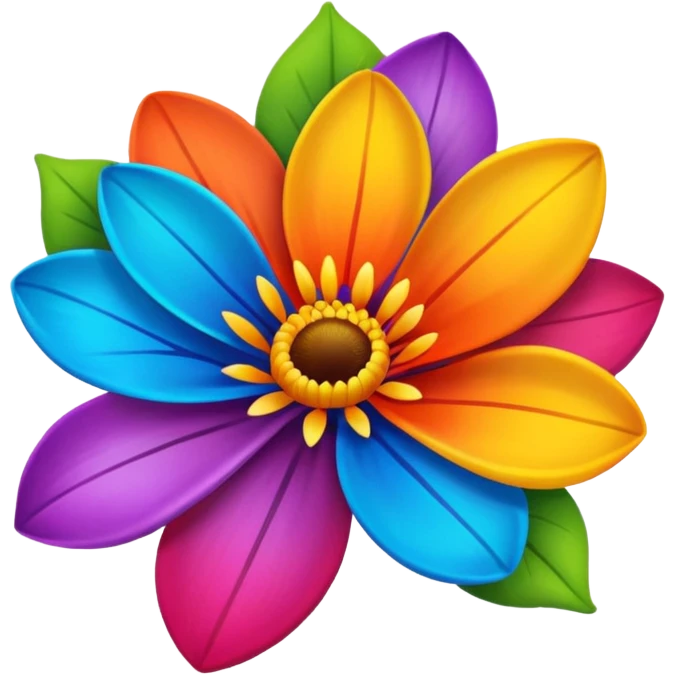 High quality flowers emoji