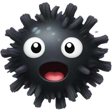 Soot sprite kawaii emoji