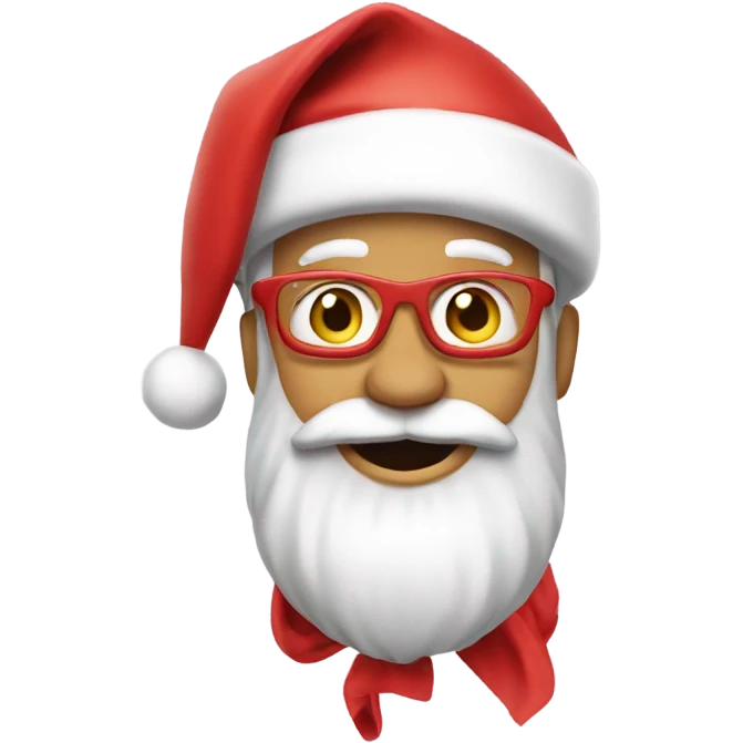 Summer Santa  emoji