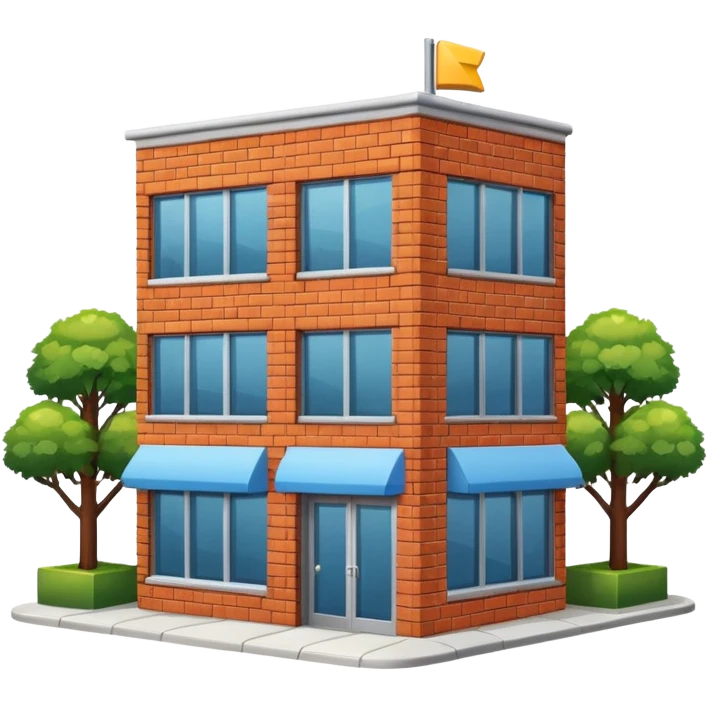 pick-up point building emoji