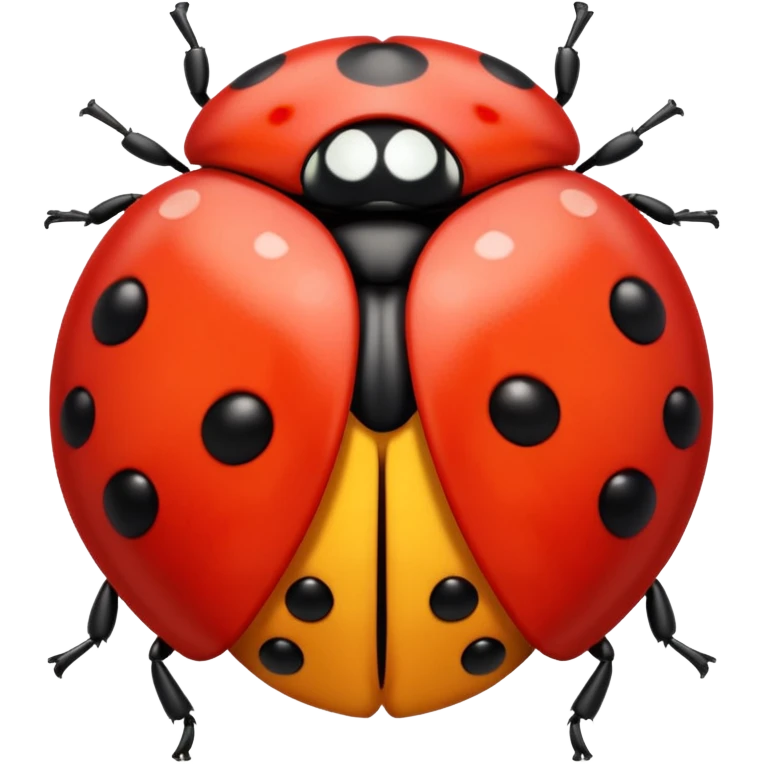 red ladybug emoji