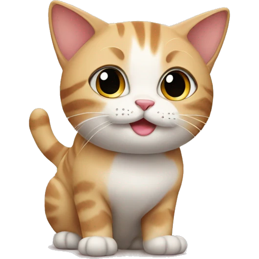 Cute cat emoji