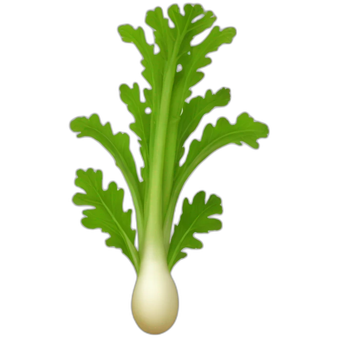 Merry horseradish emoji