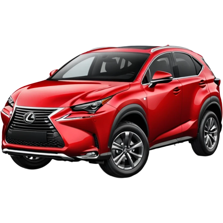 Red Lexus NX emoji