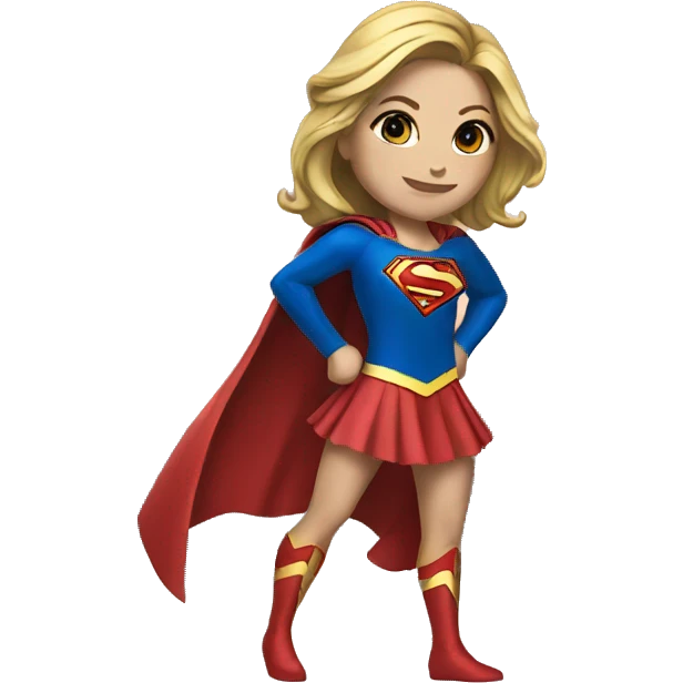 SUPERGIRL, DC emoji