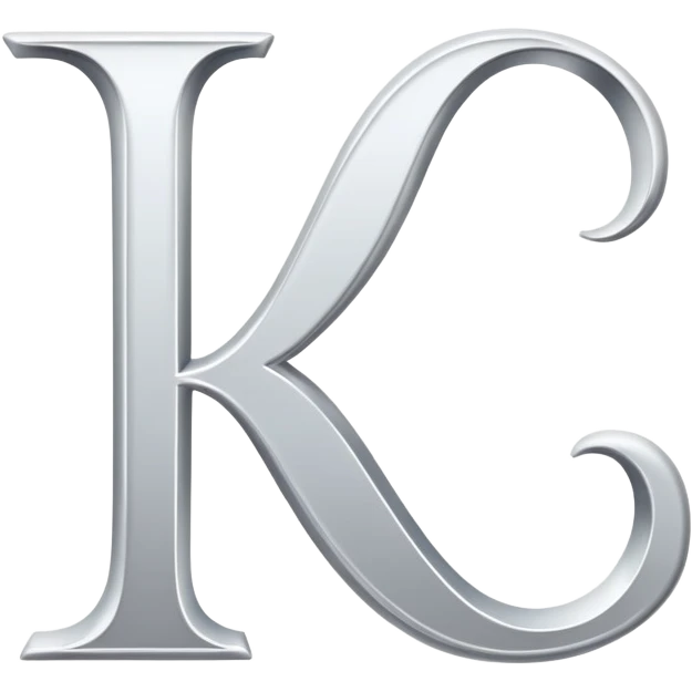 Light silver romantic letter emoji