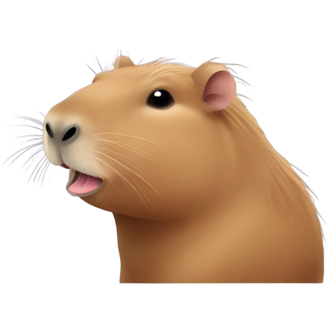 capybara coquette emoji