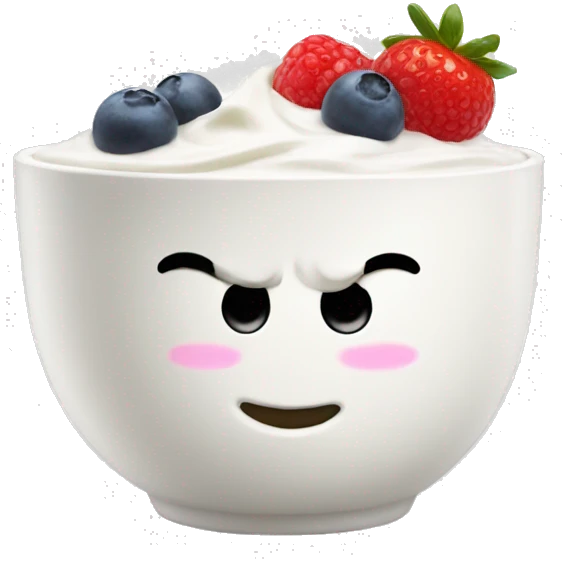 Yogurt bowl  emoji