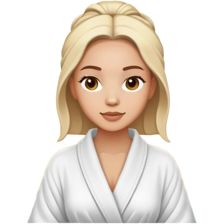 chica en spa emoji